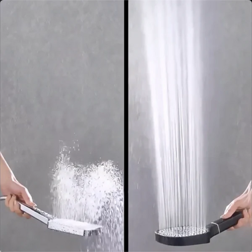 Adjustable High Pressure Shower Head with Turbo Boost Filtered Spray
