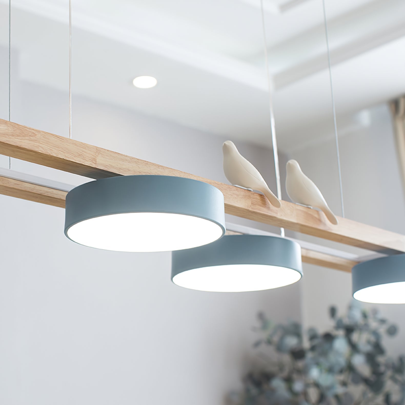 Contemporary Long Chandelier for Chic Home Decor
