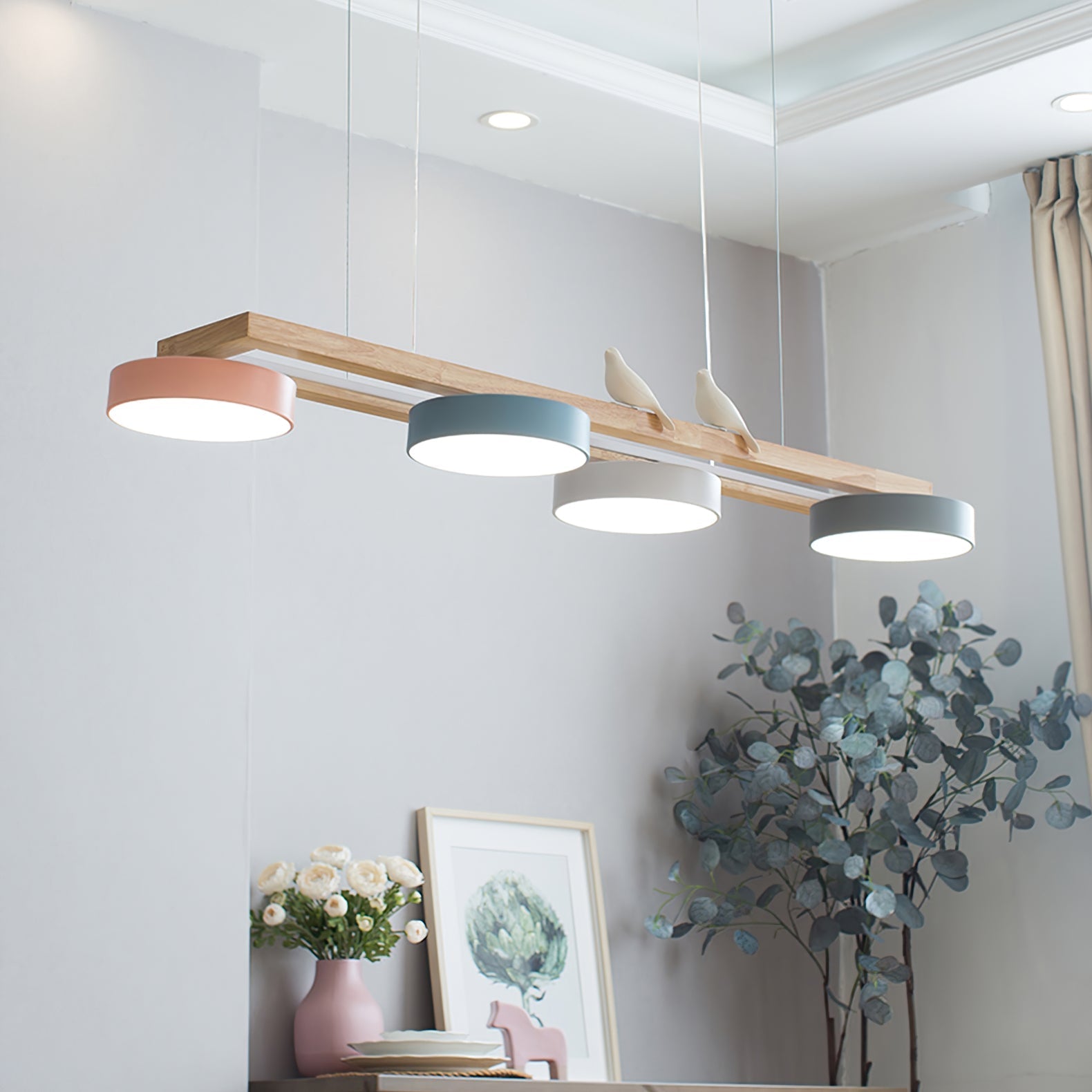 Contemporary Long Chandelier for Chic Home Decor
