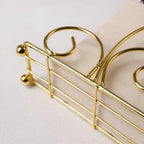 Iron Table Napkin Holder - Compact Space-Saving Design