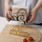 Iron Table Napkin Holder - Compact Space-Saving Design