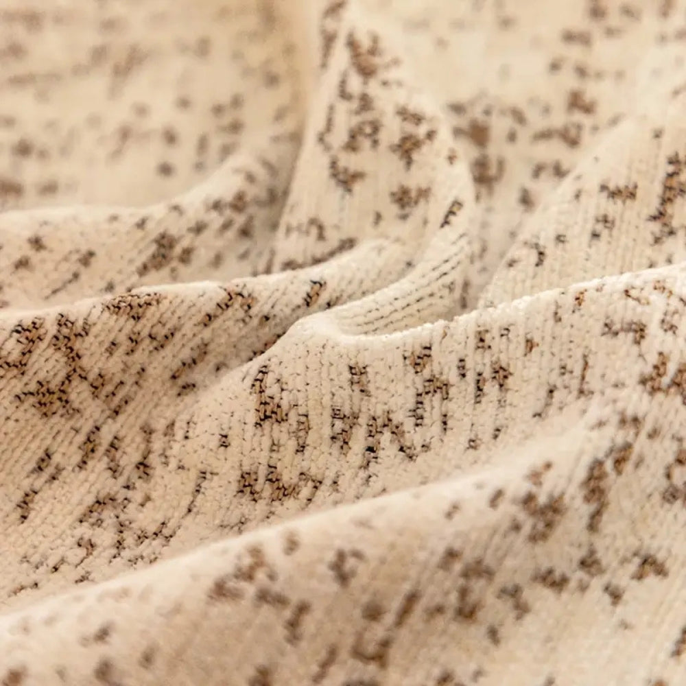 Machine Washable Chenille Sofa Cover - Elegant Speckled Pattern
