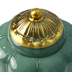 Vintage Base Table Lamp with Opal Glass Shade