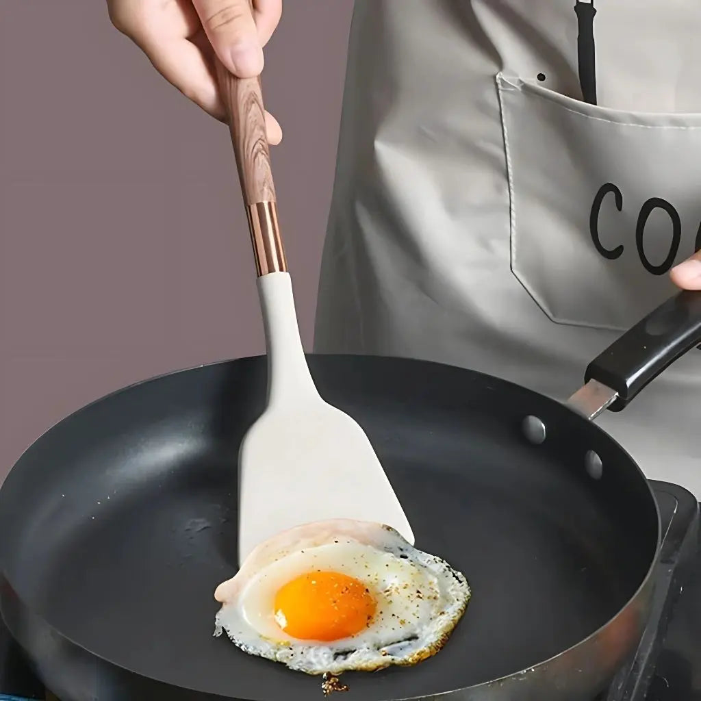 Elegant Silicone Utensil Collection – 11 Essential Tools