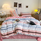 Elegant Bed Cover Set with Pillowcases – Soft Touch for Contemporary Rooms