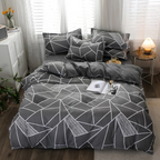 Elegant Bed Cover Set with Pillowcases – Soft Touch for Contemporary Rooms