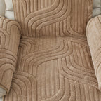 Thick Plush Recliner Sofa Cover – Anti-Slip Protection