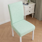 Stretchable Dining Chair Cover with Lattice Design