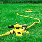360° Watering System with Triple Arm Lawn Sprinkler