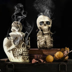 Charming Halloween Skull Decor Set