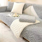 Waterproof Polyester Sofa Cover with Non-Slip Design for Pets