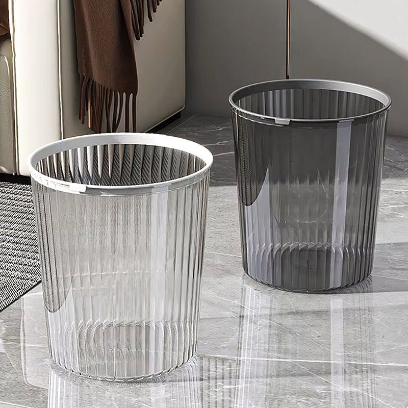 Chic Acrylic Waste Basket for Modern Spaces