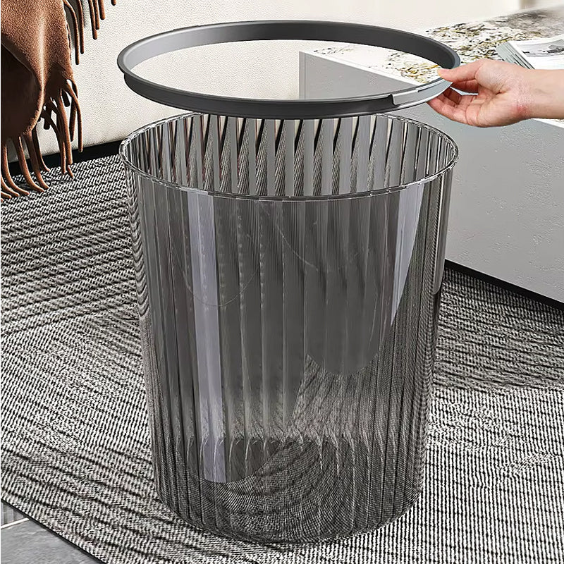 Chic Acrylic Waste Basket for Modern Spaces
