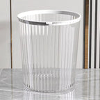 Chic Acrylic Waste Basket for Modern Spaces