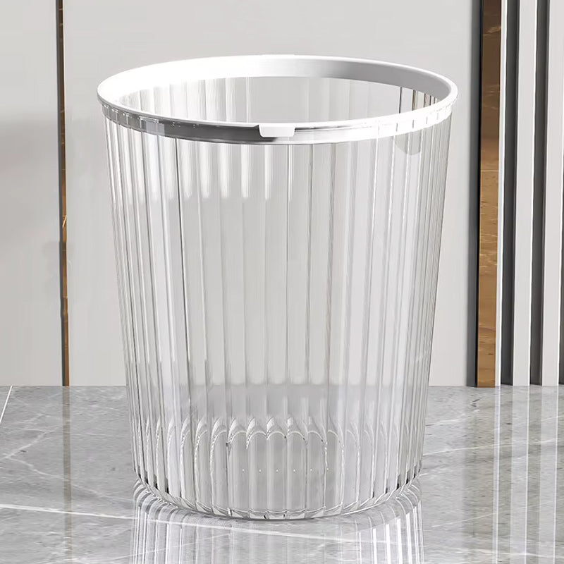 Chic Acrylic Waste Basket for Modern Spaces