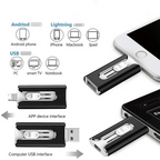 Versatile 4-in-1 USB Drive for Effortless File Transfers