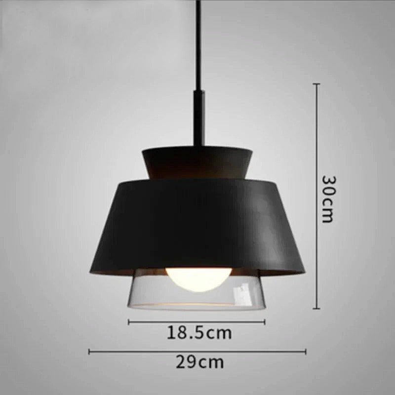 Stylish Modern Glass Pendant Light Fixture