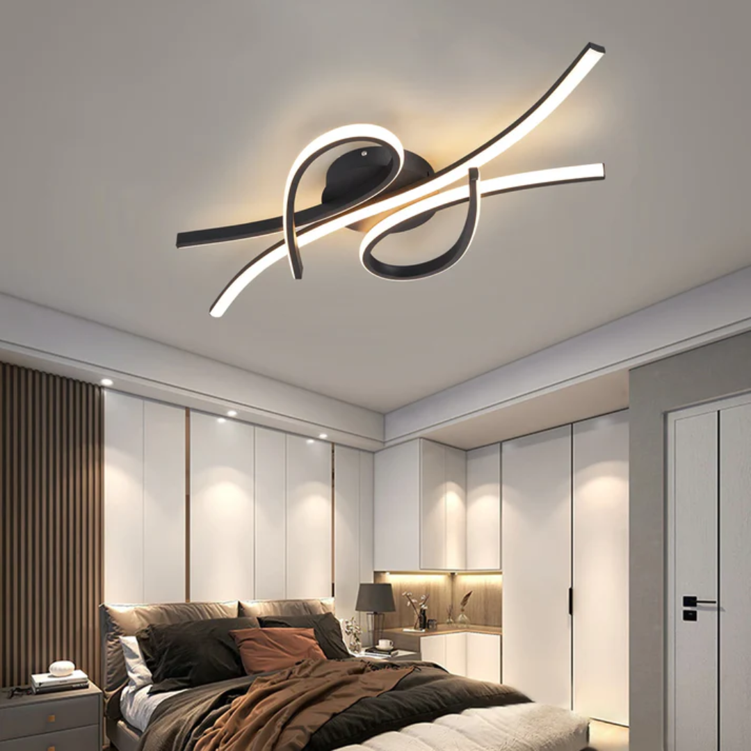 Contemporary Surface-Mounted LED Light Fixture