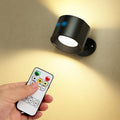 Versatile Rechargeable LED Wall Lamp with Magnetic Design
