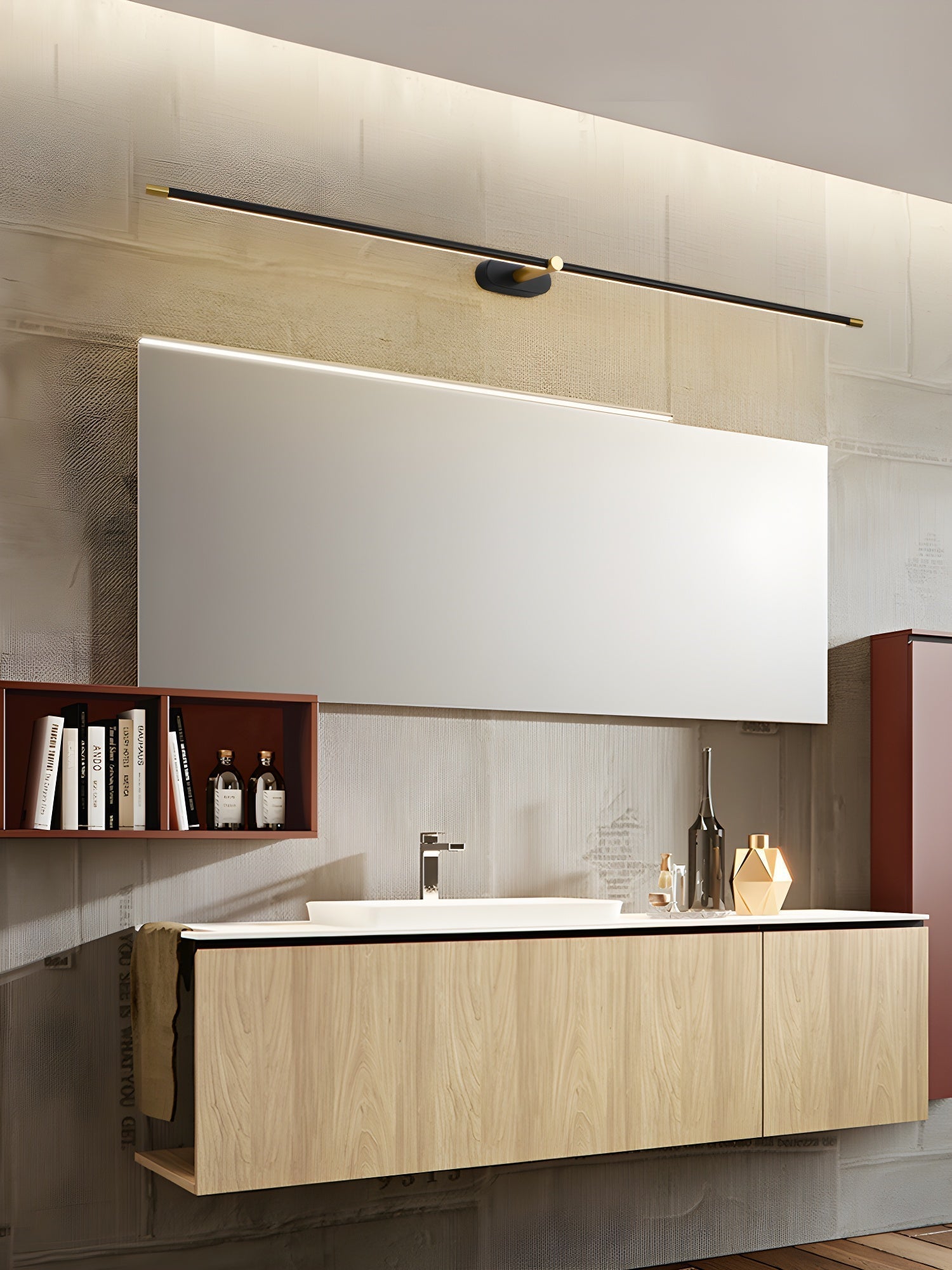 Contemporary Linear Wall Light Fixture
