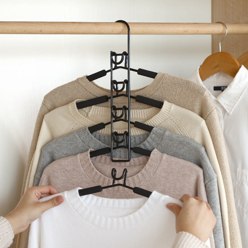 Space-Saving 5-Tier Garment Organizer