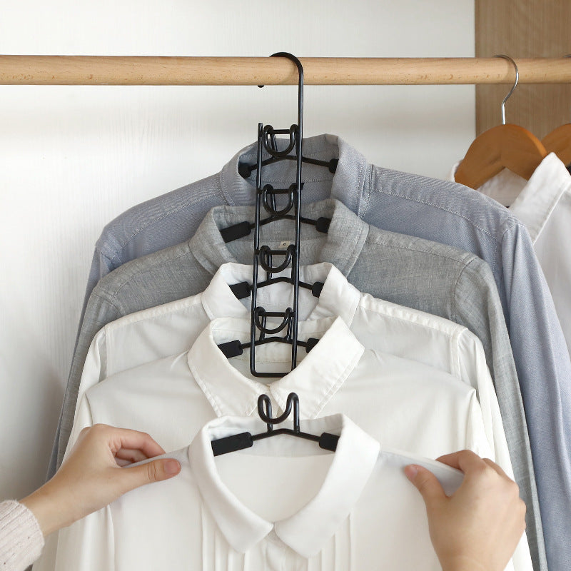 Space-Saving 5-Tier Garment Organizer