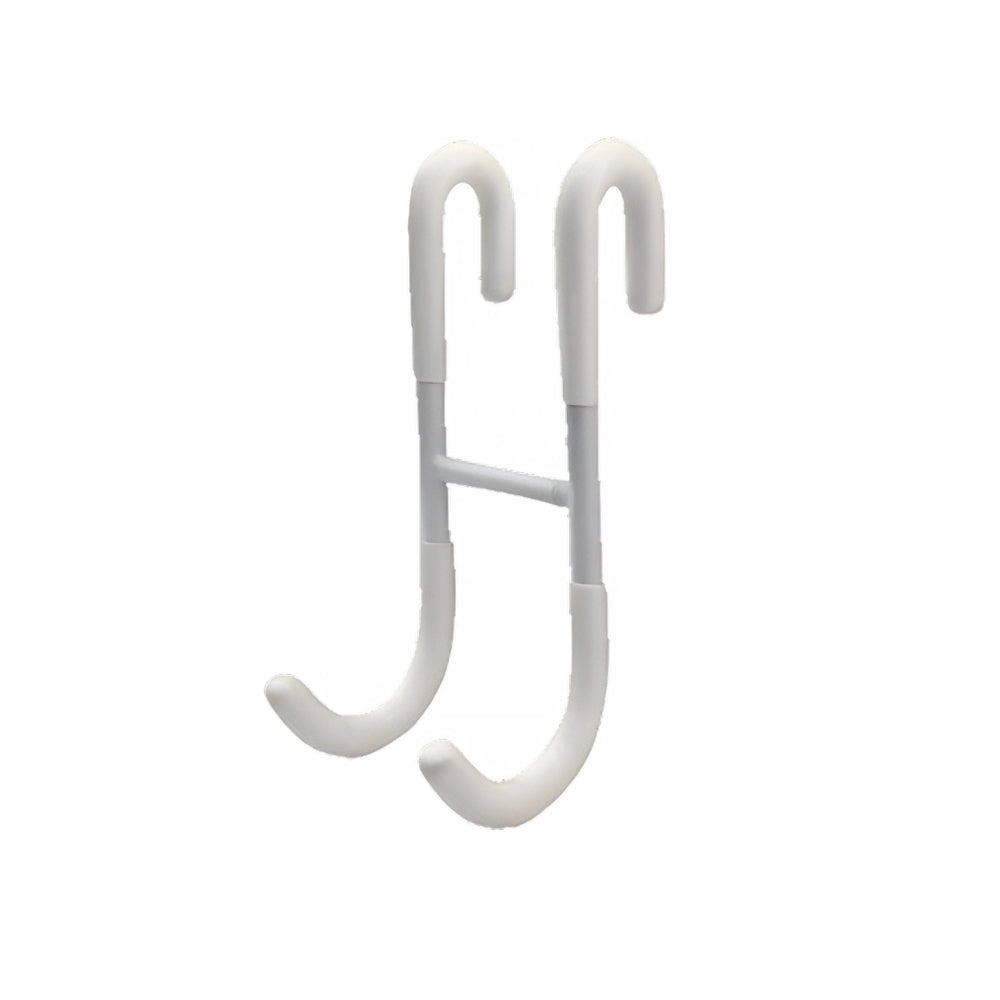 Drill-Free Stainless Steel S-Hook for Bathroom Hanging