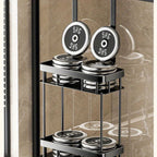Space-Saving Stainless Steel Shower Organizer - Sleek Caddy