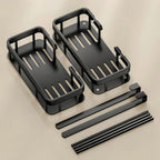 Space-Saving Stainless Steel Shower Organizer - Sleek Caddy