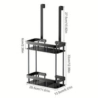 Space-Saving Stainless Steel Shower Organizer - Sleek Caddy