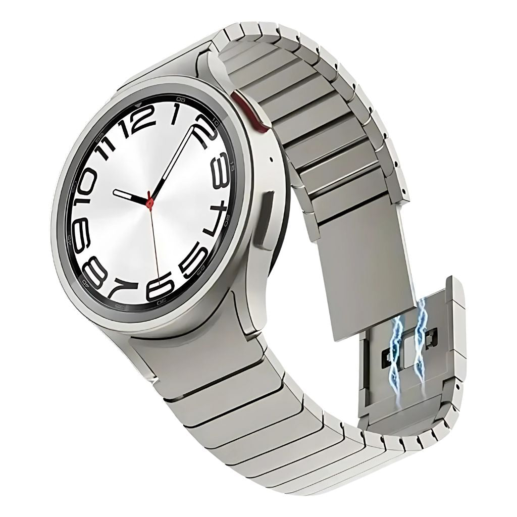 Elegant Stainless Steel Watch Band for Galaxy Watch