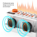 Smart White Noise Machine for Relaxation and Sleep - Tranquil Sound Device