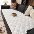 Non-Slip Sofa Slipcover in Knit Fabric