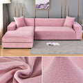 Stretch Velvet Sofa Protector | Ideal for Dogs | Fits Living Room Perfectly