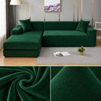 Stretch Velvet Sofa Protector | Ideal for Dogs | Fits Living Room Perfectly
