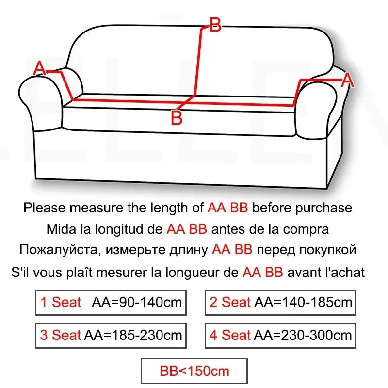 Stretch Velvet Sofa Protector | Ideal for Dogs | Fits Living Room Perfectly