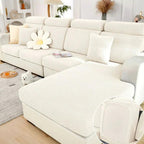 Stretch Fabric Sofa Cover – Machine Washable, Pet-Friendly Living Room Shield
