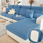 Stretch Fabric Sofa Cover – Machine Washable, Pet-Friendly Living Room Shield