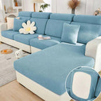 Stretch Fabric Sofa Cover – Machine Washable, Pet-Friendly Living Room Shield
