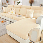 Stretch Fabric Sofa Cover – Machine Washable, Pet-Friendly Living Room Shield