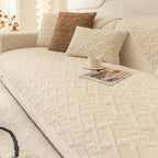 Waterproof Polyester Sofa Cover with Non-Slip Feature