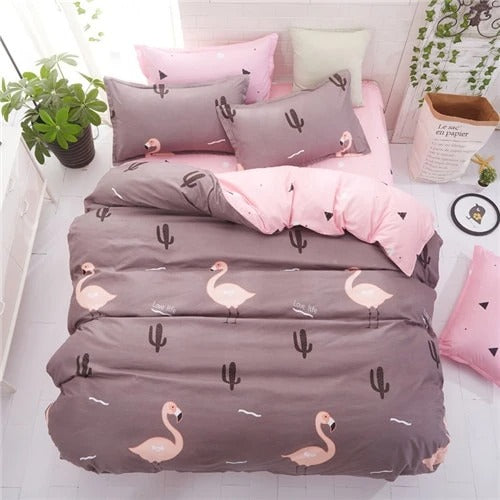 Luxurious Aloe Cotton 4-Piece Bedding Collection
