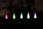 Eco-Friendly Multicolor Outdoor Hanging Lights for Gardens