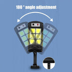 Outdoor Solar Wall Light with Motion Detection for Energy Efficiency
