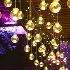 Charming Outdoor Solar String Lights for Patio Atmosphere