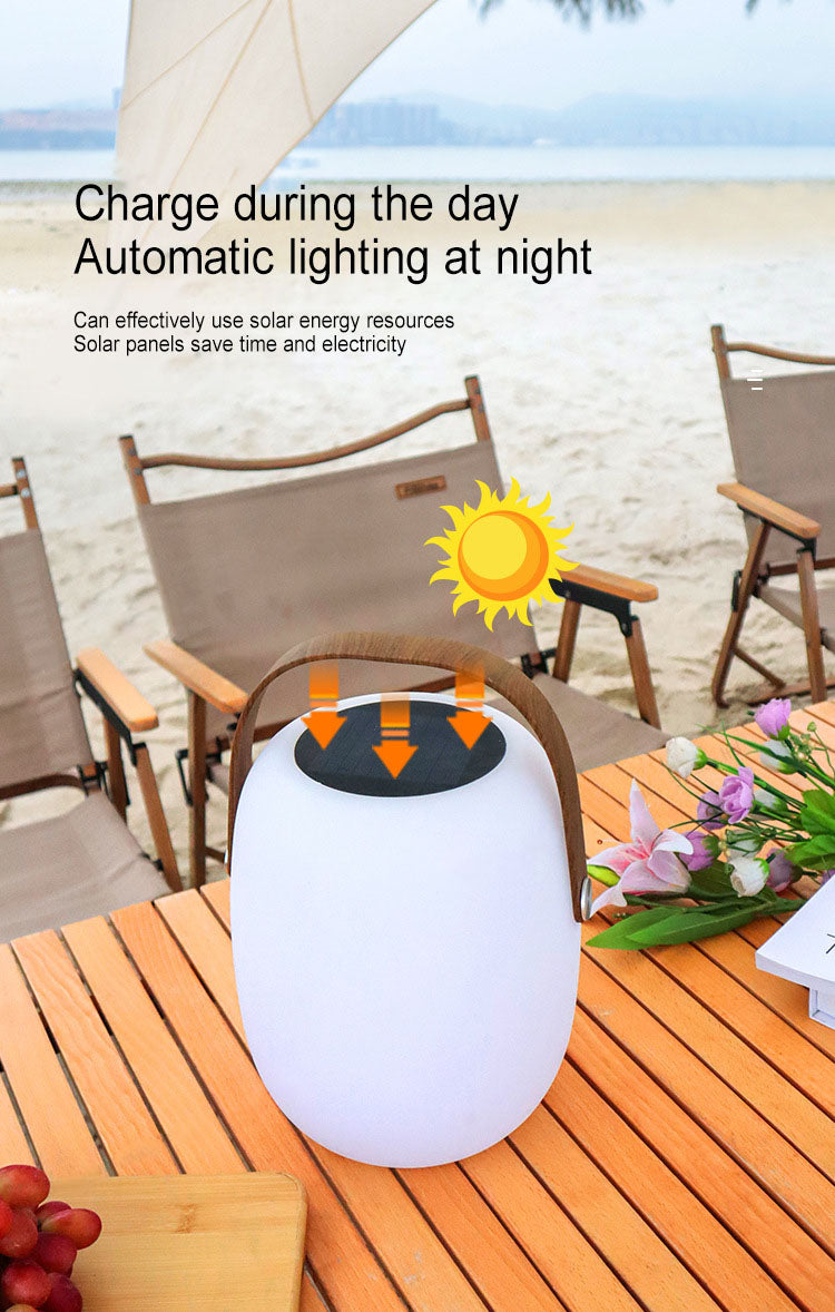 Waterproof Solar Garden Light with Remote Control - Stylish Design