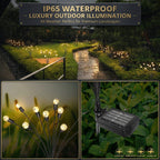 Eco-Friendly Solar Lights for Gardens – Dusk-to-Dawn Sensor Outdoor Decor