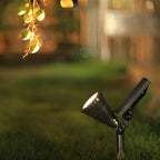 Waterproof Solar Spotlights – Contemporary Outdoor Accent Lighting