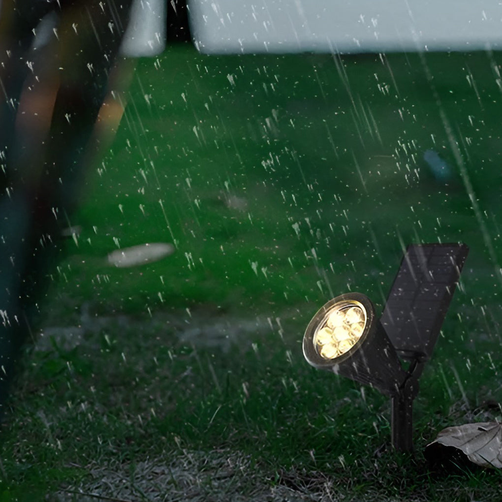 Waterproof Solar Spotlights – Contemporary Outdoor Accent Lighting