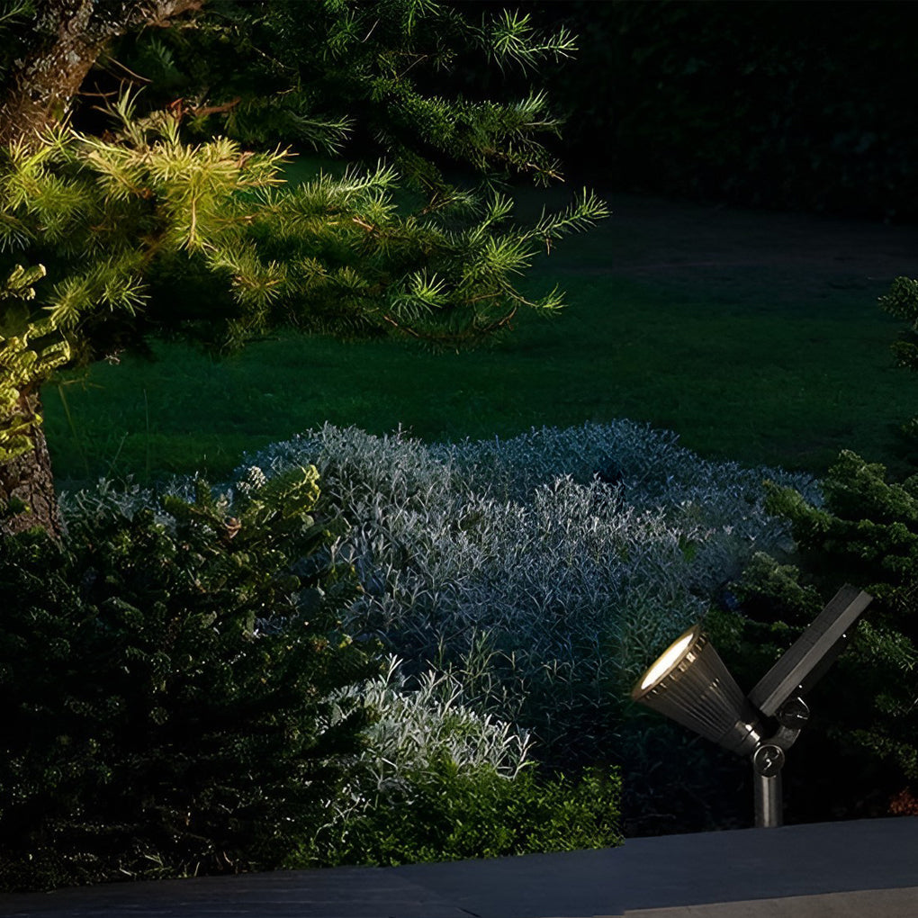 Waterproof Solar Spotlights – Contemporary Outdoor Accent Lighting